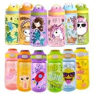 American COOL GEAR COOL GEAR Children's Flip Straw Water Bottle 480ml Straw Water Bottle Direct Drin