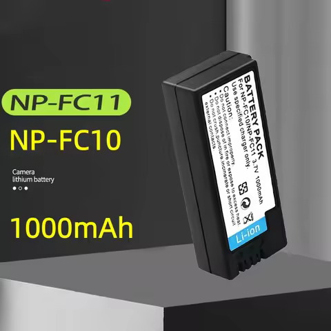 1000mAh NP-FC10 NP-FC11 NP FC11 Camera Battery or Charger For Sony P10 P12 P2 P3 P5 P7 P8 P9 V1 FC11