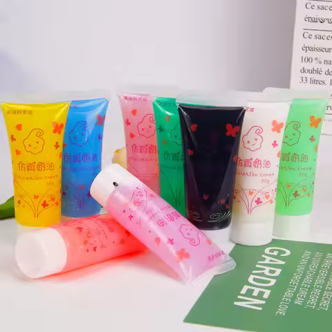 50ml Anti-freezing Crystal Glitter Cream Glue Phone Case DIY Material Handmade Glue