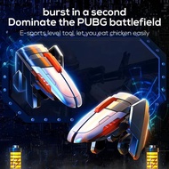 AK06 Physical Joysticks Mobile Game Phone Controller Pulse Free Fire Physical Key Button Burst Handl