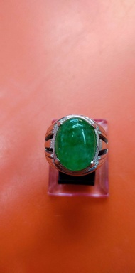 Cincin Batu Zamrud Asli