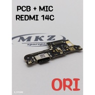 Original Xiaomi Redmi 14C CHARGER CONNECTOR, FLEXIBLE PCB BOARD, Original Xiaomi Redmi 14C CHARGER C