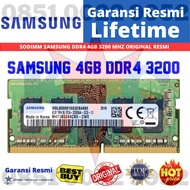 SODIMM SAMSUNG DDR4 4GB 1RX16 PC4 3200AA CWE RESMI