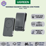 UGREEN 10000mAh Magsafe Powerbank 15W with Kickstand Wireless Powerbank Magnetic Power Bank PD 20W U