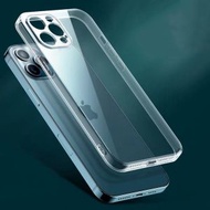 其他品牌 - iPhone 12 Pro Max (6.7 吋) 超薄TPU手機殼 透明 Apple 防滑 手機套 透明軟底