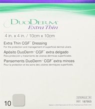 ▶$1 Shop Coupon◀  ConvaTec DuoDERM Extra Thin CGF Dressings 4 X 4 Inches 187955 10 Each