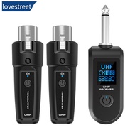 LOVESTREET Dynamic Microphone Wireless Microphone Converter XLR Transmitter and Receiver Microphone 