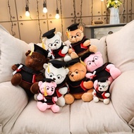 youn 3D Face Doctor  for Doll Sitting Posture Sofa Decorative Cute Stuffed Animal for Mood Appease G