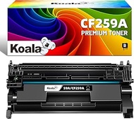 Koala 59A 59X (No Chip) Black Toner Cartridge Compatible as Replacement for HP 59A CF259X CF259A Las