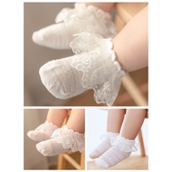 Newborn - 5 years old Lace Socks Children Socks Baby Girl Lace Socks Lace Mesh Cotton Thin Lace Sock