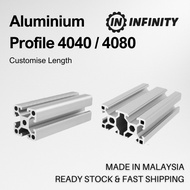 [Customize Length] Aluminium Profile 4040 4080 For European Standard