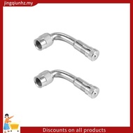 2 Tyre Valve Extension Adaptor Motorcycle Car Tire Stem Extender 90 Degree Angle