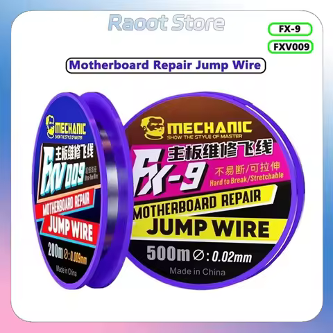 MECHANIC Motherboard Repair Jumper Wire FX-9 FXV009 Fingerprint Welding Point Repair Line 200m For P