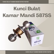 FASTER Round Bathroom Lock 587SS