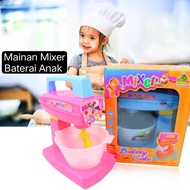 Mainan Mini Mixer Bakery Cake Mixer Mini Pembuat Kue mainan masakan anak perempuan