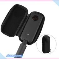 Shanshan Carrying Case Storage Bag PU Travel Case Semi-opened Connectable To Selfie Stick Tripod Compatible For Insta