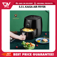 [GN] Authentic Kaisa Villa USA Air Fryer 5.5L Heavy Duty (Advance Fryer, Powerful Frying Technology) , Air Fryer Kaisa Villa USA 5.5 Liters, Original Air Fryer, Air Fryer, Easy Cooking, Healthy cooking, no oil