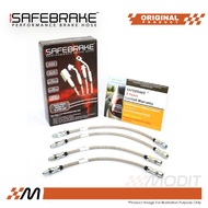 Honda Integra DC1 DC2 DC4 1994-2011 (Rear Disc) - Pro RS Safebrake Steel Braided Brake Hose