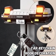 AE86 Car Headlight Wall-mounted Keychain Creative Storage Key Rack Key Hook Ae86 Keychain