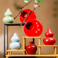 Good Shizhai Festive Gourd Safflower Desktop Decoration Century Good Combination Wedding Garden Type