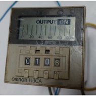 H3CA-8-306 Timer OMRON AC220V Power Supply ON Delay Action 0.1 S-9999H Action/Automatic Return