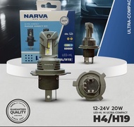 หลอดไฟหน้ารถยนต์ NARVA LED H4 6000K และ 3500K (12V / 24V) แถม T10 led Narva