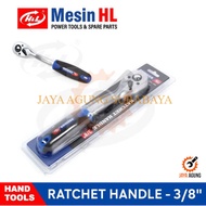 Ratchet Handle H&L PREMIER 72T 3/8" (HHTR0002) / Ratchet Handle HL PREMIER Rubber Handle / Ratchet K