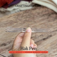 PEN RIGHTS CROCHET HOOKS/S KNITTED NEEDLE/S KNITTED PEN/S