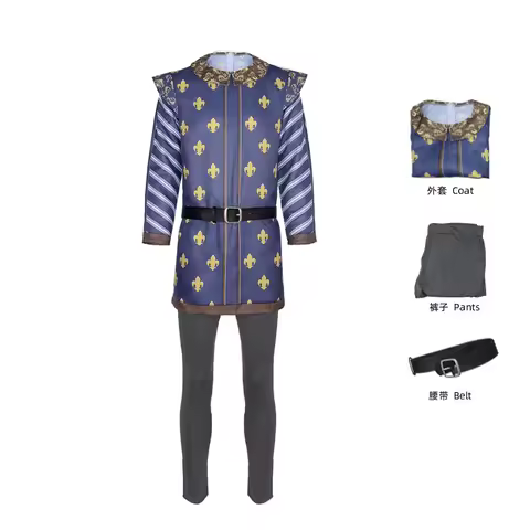 Monster Shrek Cosplay Costume Prince Charming Uniforms Costume Carnival Party Animation Coser Costum