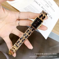 2026 Fashion Sports Hot-selling Leather Braided Strap Bracelet Square Quartz Ladies Watch Fashion Tr