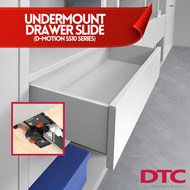 TEAMSTAR DTC Full Extension Undermount Drawer Slides D-Motion SS10 Series