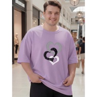 2Y707 [AIYOU] T Shirt Baju Perempuan Tshirt Lelaki XL-5XL Seluar Korean Style Lelaki Clothes Plus Si