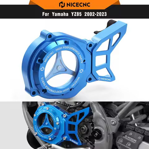 NICECNC For Yamaha YZ65 2018-2023 YZ85 2002-2023 YZ80 1993-2001 Motorcycle Transparent Ignition Cove