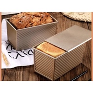450g Non Stick Loaf Pan Toast box Loaf Tin Bread Pan Bread Loaf Pan Toast Mold with Lid Acuan roti