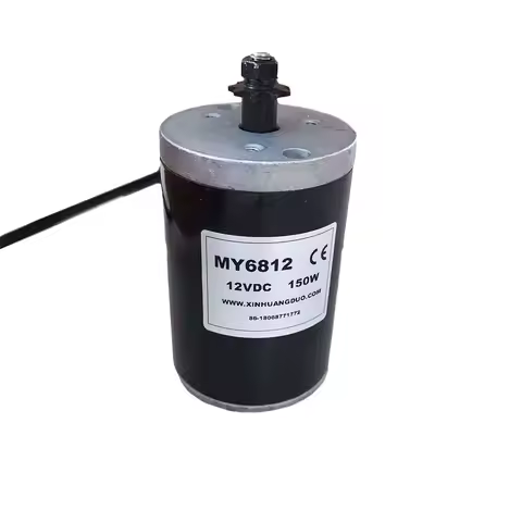 MY6812 Dc 150w 120W 100W 12V/24v / high speed motor with sprocket small brush motor