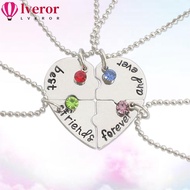 LVEROR Friendship Necklaces Love Necklace Creative Friend Necklace