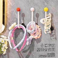 Dopamine Hair Band Hair Band Storage Rack Bathroom Perforation-Free Hook Hair Accessories Hair Clip 