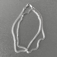 (necklaceเฉพาะสร้อย) : BOYISH NECKLACE SILVER925 /  สร้อยคอเงินแท้ สร้อยคอ สร้อยคอโซ่ | YOUR WISHLIS