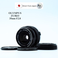 [Used in Japan] " Vintage Lens " OLYMPUS OM-SYSTEM G.ZUIKO AUTO-W 35mm  f/2.8 Japan