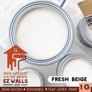 BOYSEN Permacoat Flat Semi Gloss Latex Paint 4L / Gallon (For Concrete & Stone Surfaces)