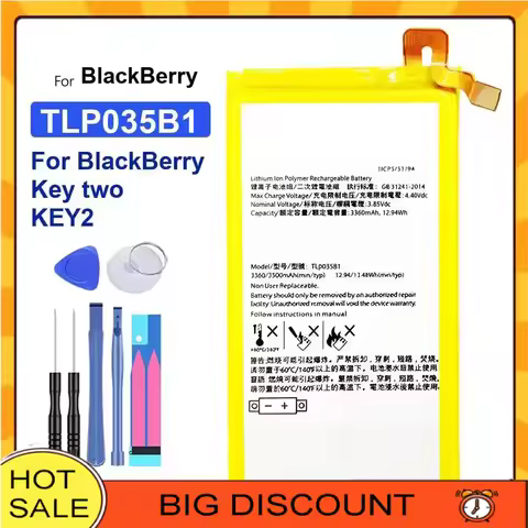 Battery For Blackberry Priv Keyone Keytwo KEY2 Z10 STL100-2-1-3 Z30 Q10 LTE Q20 Classic SQC100-1 SQC