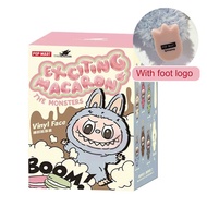 【ส่งโดยตรง】แท้ 100% POPMART LABUBU V1THE MONSTERS have a seat plush doll ฃsecret Sitting Party Keych