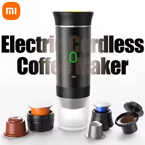 Xiaomi Electric Coffee Making Machine Wireless Type-C Rechargeable 3 in 1 Portable Coffee Makers Mul