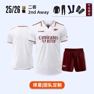 Arsenal Football Kit Home Away Match Uniform Set Men Women Children Print Customizable Long Sleeve r