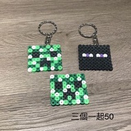 minecraft 拼豆 鑰匙圈 安德 苦力怕 creeper