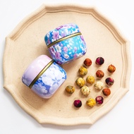 Teh Bunga Yunnan Pu'er Dragon Ball Edisi Mini Tin Jasmine Rose Chrysanthemum Ball Lily Kotak Hadiah 