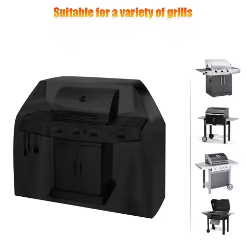 Multi-size Outdoor Garden Grill Hood, Durable and Easy To Clean BBQ Hood, Suitable for Outdoor Use P