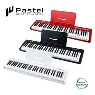 Pastel POPPIANO 61 คีย์บอร์ด เปียโน 61คีย์ พร้อม Touching Key มีแบตเตอรี่ รองรับการเชื่อมต่อ MIDI Bluetooth  Piano Keyboard Organ Electone 61 Keys Pastel pop61