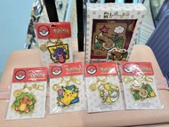 Pokemon 寶可夢中心新加坡限定新加坡 限量版的 寶可夢 24K Comic Series Gold-Plated Keychain / 24K漫畫版鍍金鑰匙鏈