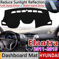 for Hyundai Elantra 2011 2012 2013 2014 2015 MD UD Avante Anti-Slip Mat Dashboard Cover Pad Sunshade